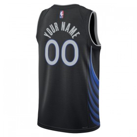 Dres Dallas Mavericks Prilagođeni Nike 2025-26 City Edition Crno Swingman
